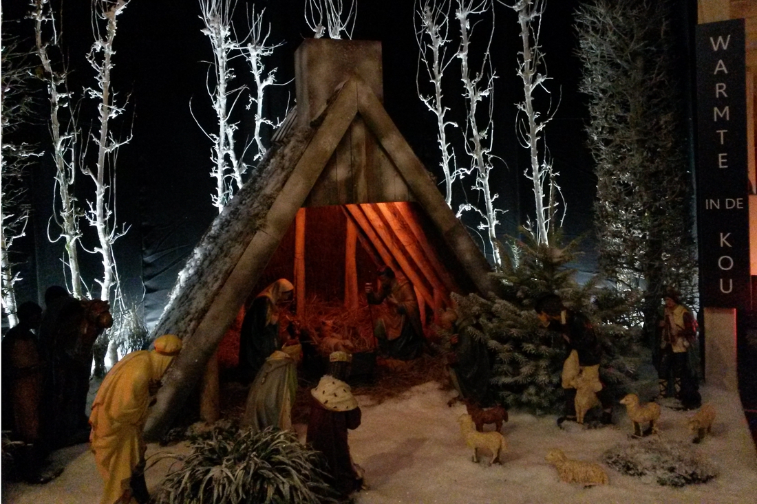 Exposities, wandelingen en muziek in kerststallendorp